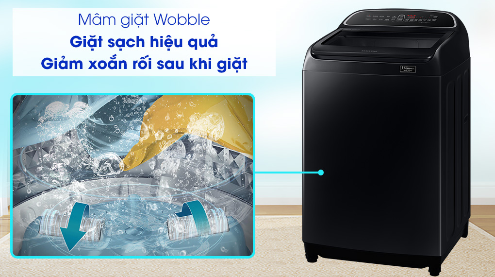 máy giặt Samsung  WA11T5260BV/SV - Wobble - Thương Mại Dịch Vụ Lê Triều