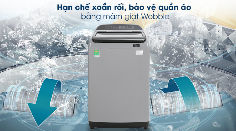 Máy giặt Samsung Inverter 9 kg WA90T5260BY/SV - Thương Mại Dịch Vụ Lê Triều