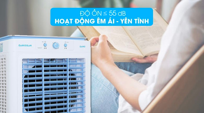 Quạt điều hòa Daikiosan DKA-05000G - Độ ồn - Thương mại Dịch vụ Lê Triều